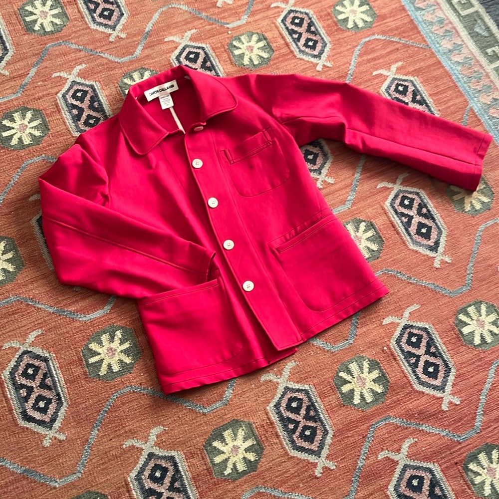 Caron Callahan crimson Tomo jacket size XS - Picture 2 of 6